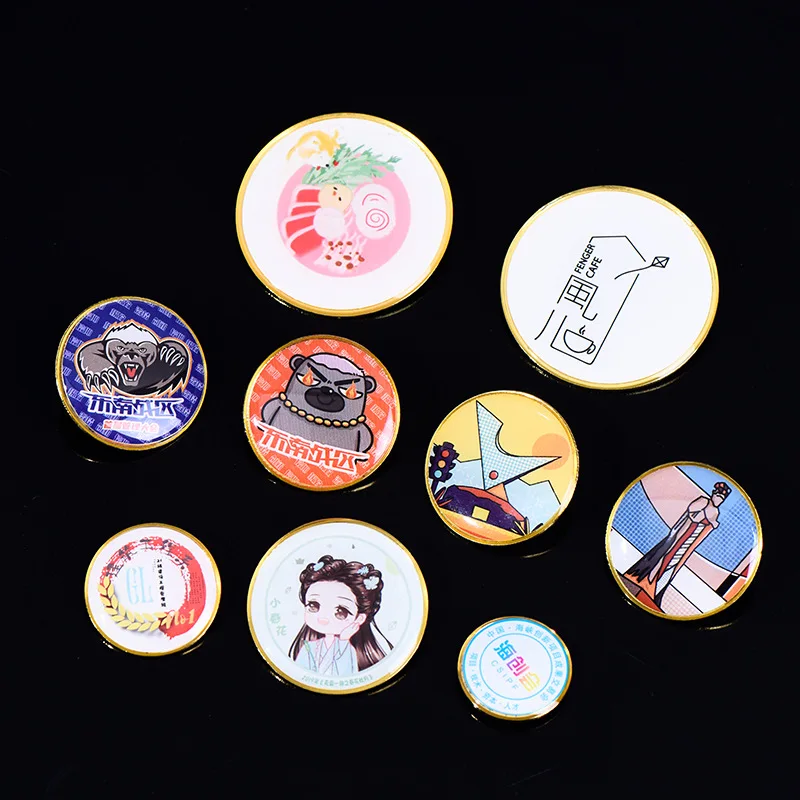 Custom CNC Machining Meta Golf Ball Markers Gerogia