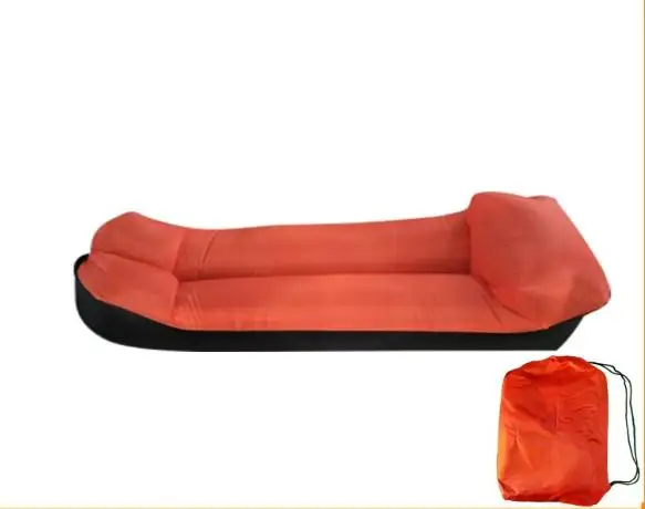 Light sleeping Waterproof Inflatable bag lazy sofa air camping Sleeping bags Adult Beach Lounge Chair Fast Folding lazy bag