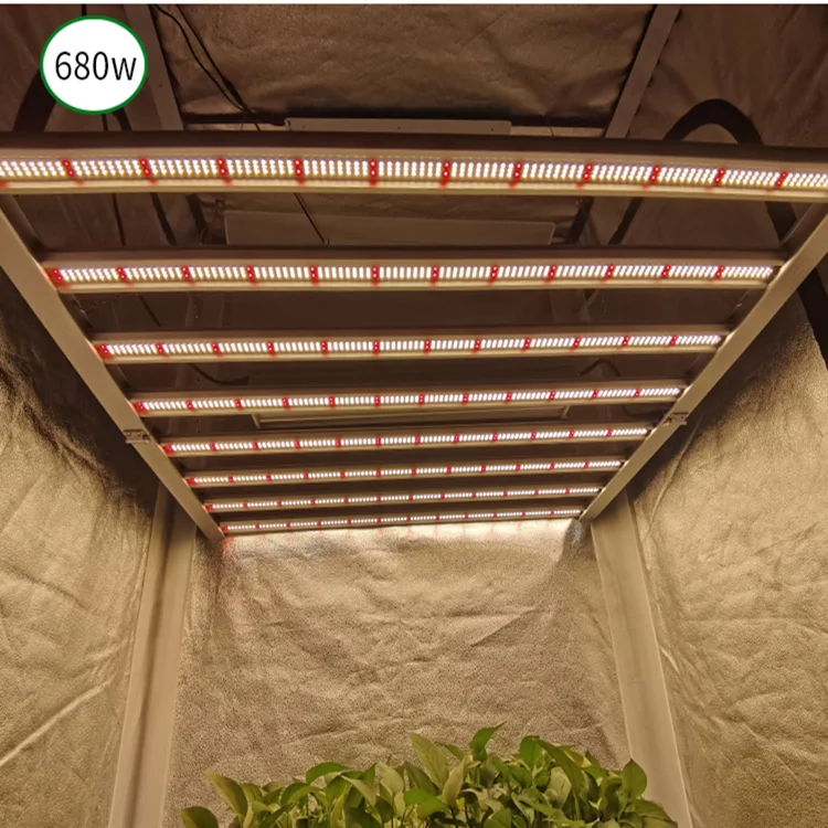 foldable Greenhouse agricultural plant lamp full spectrum indoor 600W 680W led grow light
