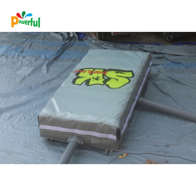 Outdoor gymnastics trampoline park landing airbag inflatable air jumping pillow