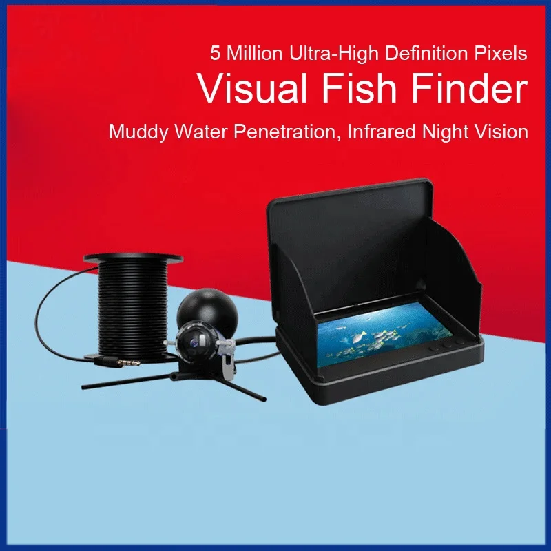 5 Inch Monitor With Wholesale Oem Custom 1080p Ahd Underwater Camera Fishing Finder
