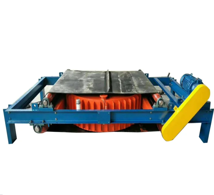 OBMS mining conveyor belt permanent overband magnetic separator