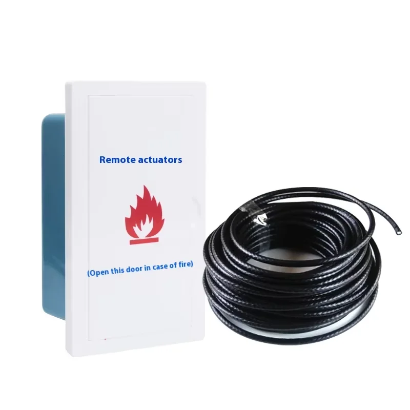 Hvac Systems Custom Long Distance ABS Actuation Steel Wire Rope Actuator Remote Control Modification