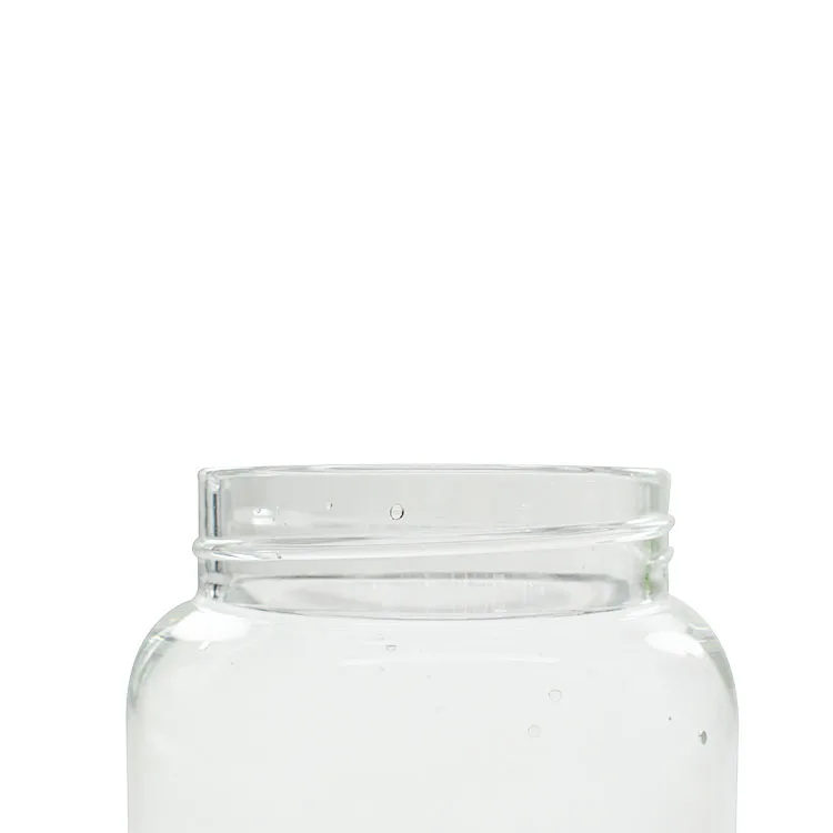 400ml 600ml 800ml food glass storage jar with wood screw lid
