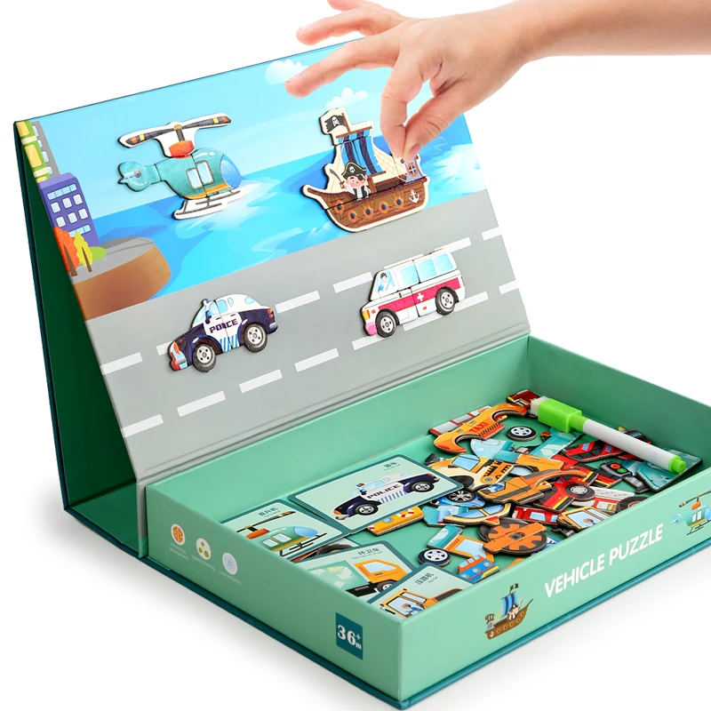 Best selling children educational play game toy Interesting kids toys jigsaw puzzle