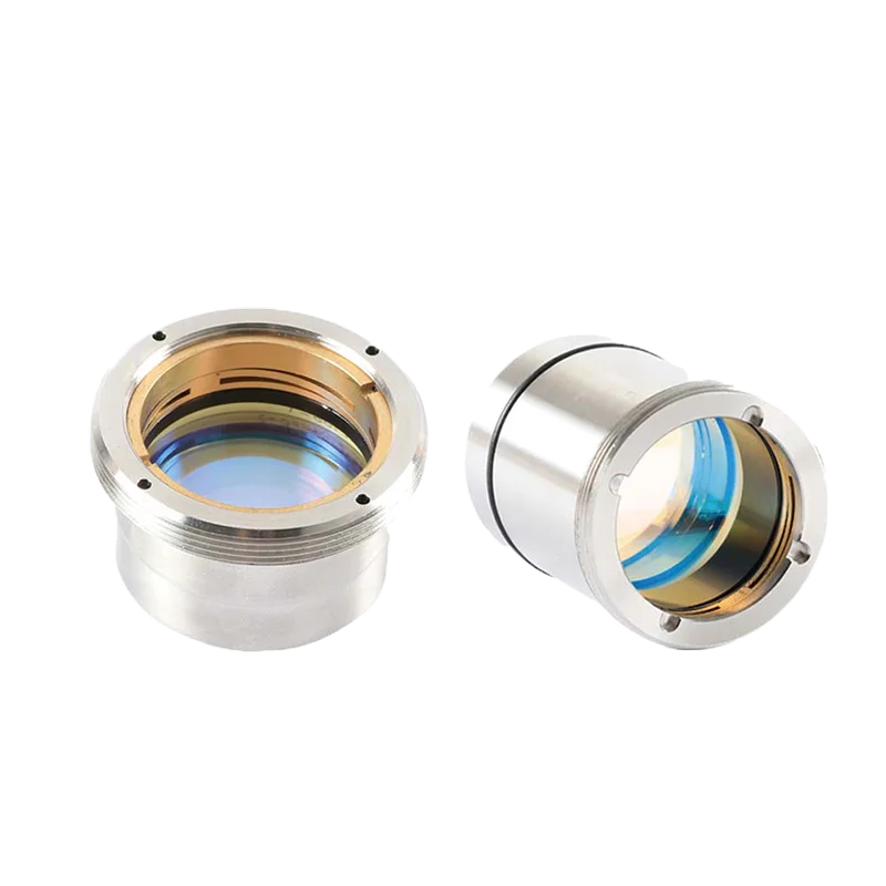 Fiber Laser Focus Collimating Lens D30 F100 F125mm with Lens Holder for WSX Laser Cutting Head KC13 KC15 NC30