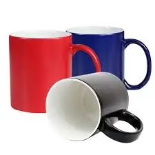Wholesale Magic  Mug Sublimation Mugs 11oz White Ceramic Sublimation Cup Blank Sublimation Mug