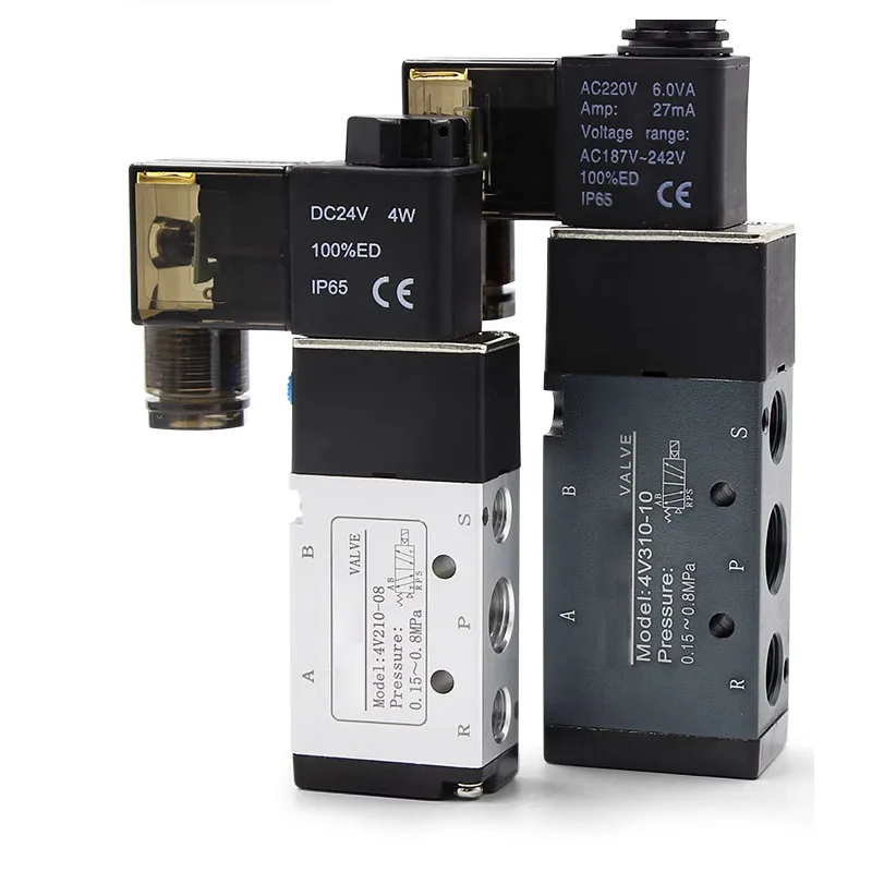 Cylinder solenoid valve 4V210 pneumatic control valve two-position five-way reversing valve coil