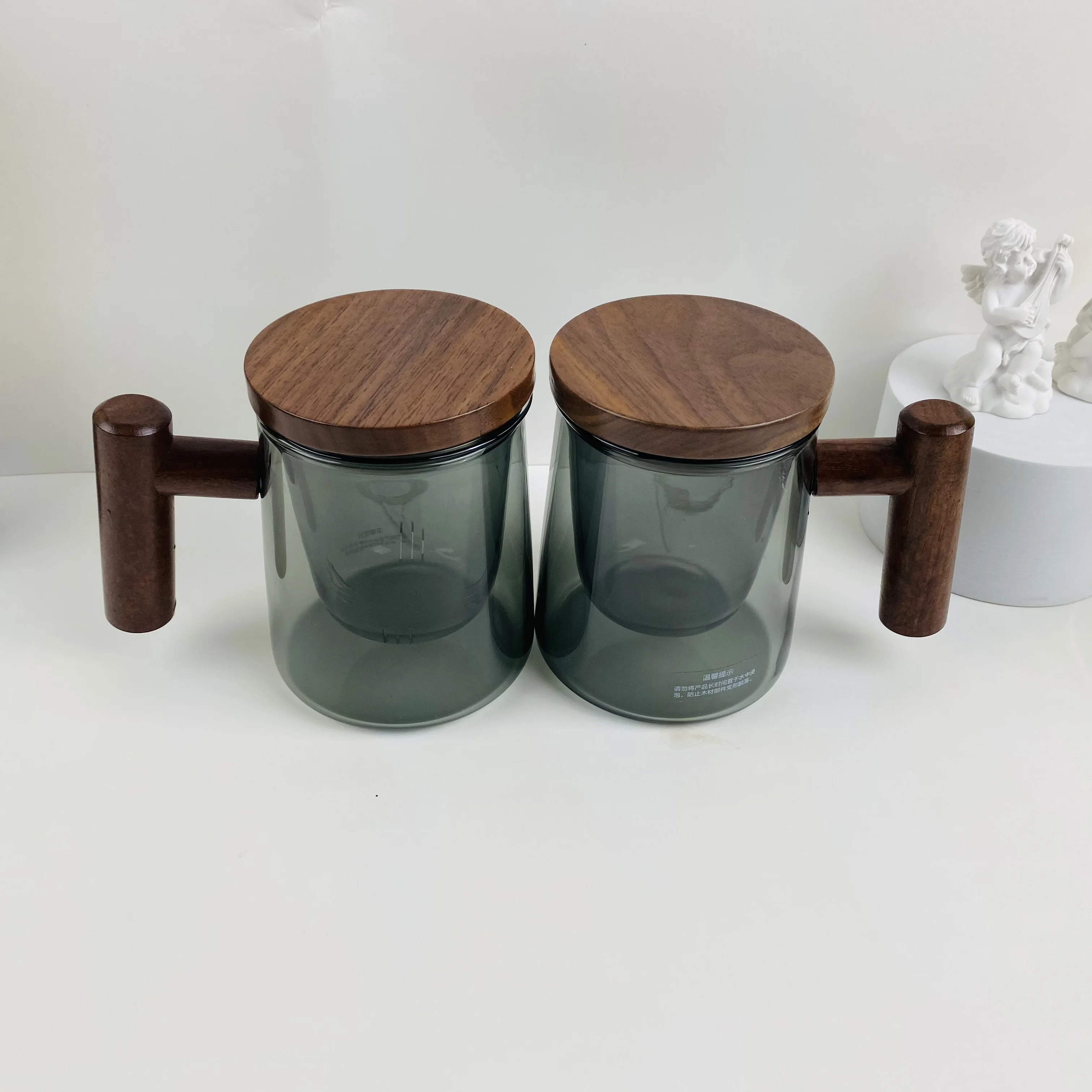 Heat-Resistant Starry Double-Layer double wall heat resisting borosilicate glass cup Drink Coffee Milk Cup double wall glass mug