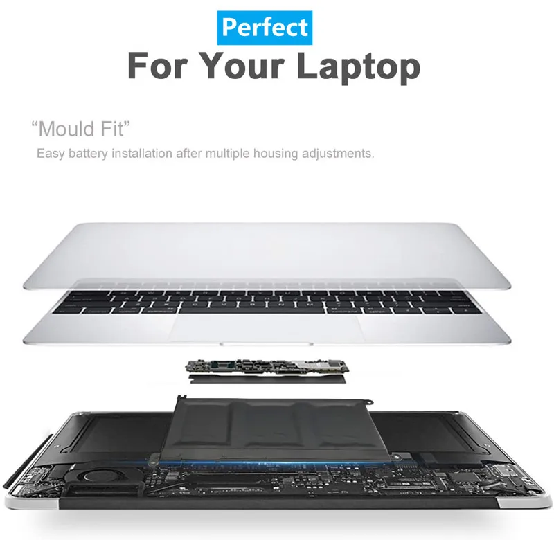 Custom Rechargeable Laptop Battery 11.4V 15.2V 7.6V 10.8V 9V 56Wh 92Wh 43Wh 74Wh li-po for laptop Replacement Battery