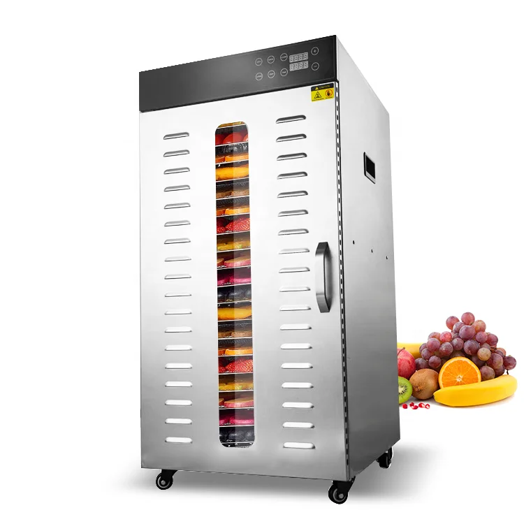 Stainless steel 20 trays Fruit dehydrator/ food dryer/food and vegetable dehydrator