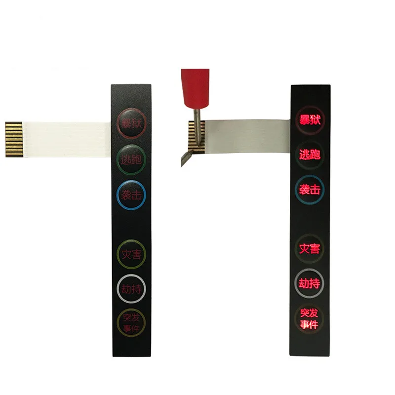 Custom FPC Silk Screen Printed front Control Panel