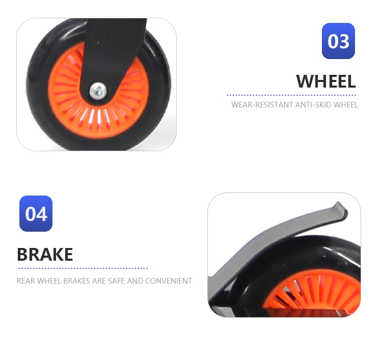 High Quality Professional cheap 2 Wheels kick foot scooters Freestyle 360 stunt scooter For Adult