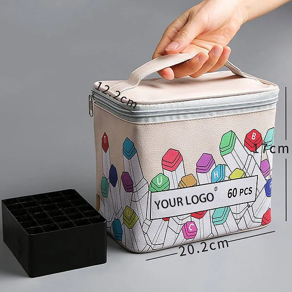 new packaging 12 24 30 36 48 60 80 100 120 168 Colors Dual Tip Permanent Waterproof Artist Alcohol Based Paint Marker Pens Set