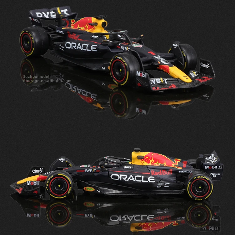 1:43 Bburago F1 2023 #1 Макс модель автомобиля из сплава верстаппен игрушечной формулы один коллекция Redbull RB19