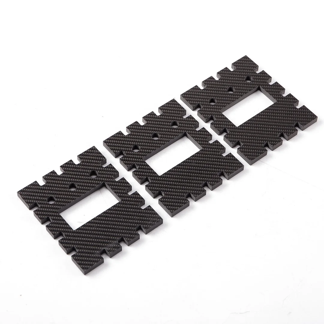 Factory OEM Custom Precision Machining Solid Carbon fiber for Mechanical Parts, Gifts, RC Racing Car