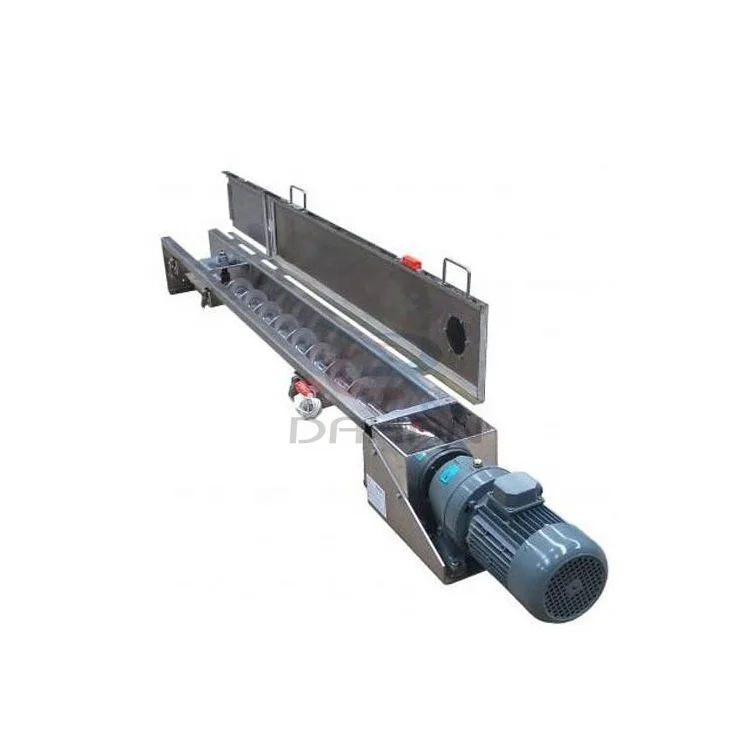 
Carbon steel ash worm flexible cement screw conveyor machine 