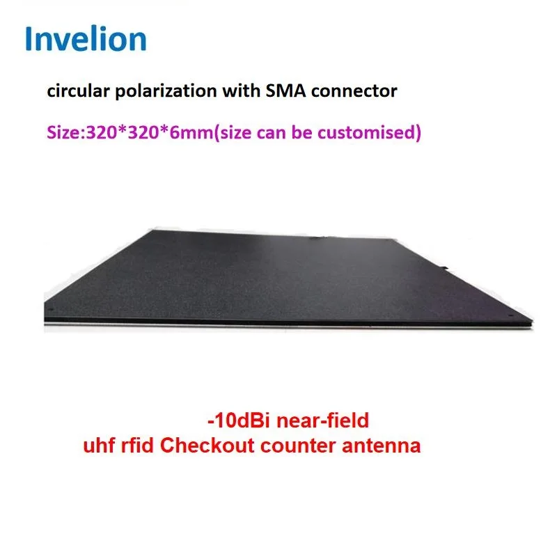  Инвентарный метка Диапазона UHF RFID для одежды антенна круговой 10dBi ближнего радиуса действия антенны 50 см; Из водонепроницаемого материала управления