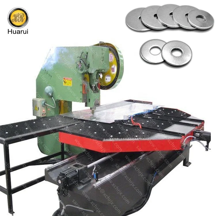 Fully Automatic High Speed Spring Flat Washer Making Machine Press Metal Punching Machine