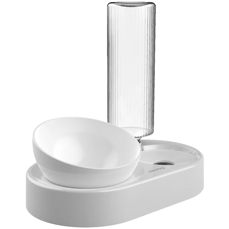 
Luxury Hot Selling Pet Supplies Water and Food Bowl Set Feeding Automatic Food And Water Dispenser New Design Double Food Bowl 