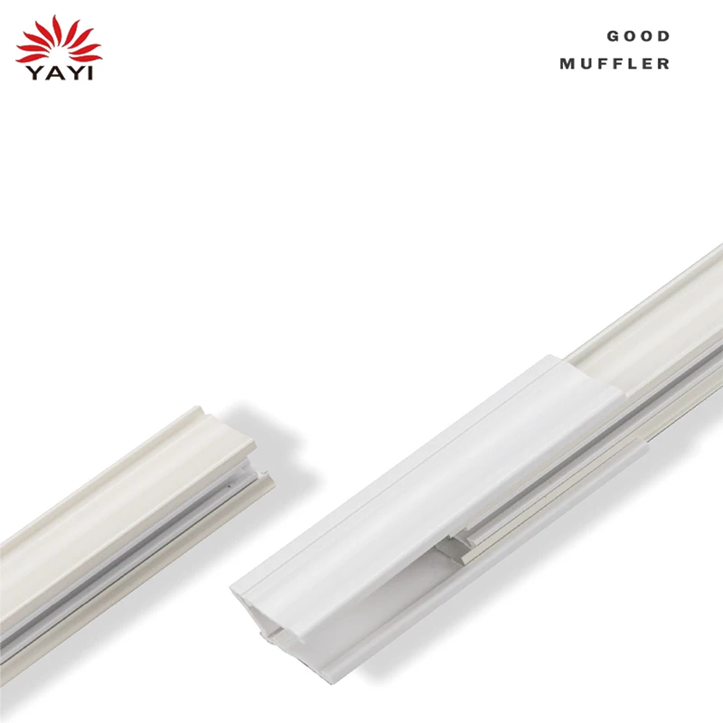 Aluminum alloy straight rail silent guide rail ultra-thin curtain track pulley curtain poles