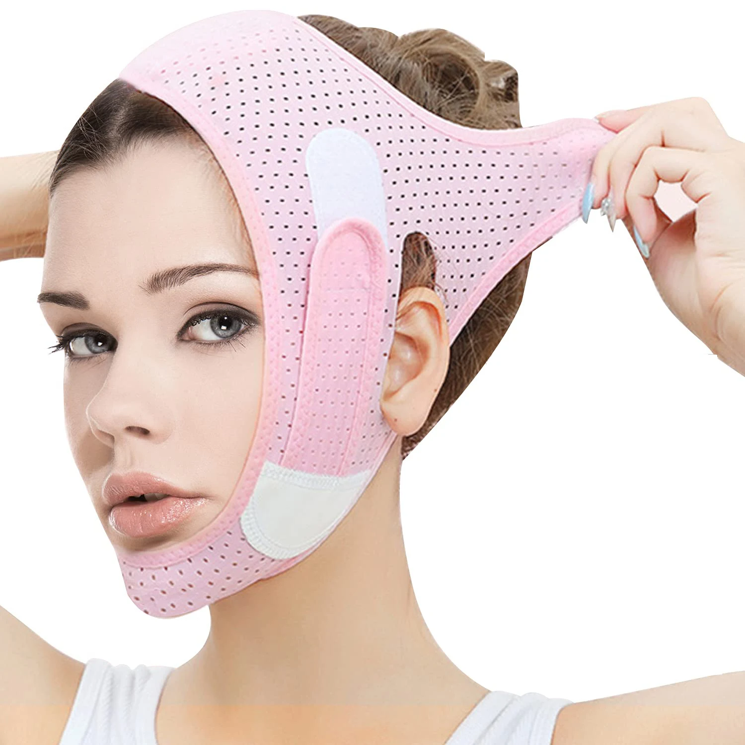 Face Lift Face Slimming Strap Double Chin Reducer Band V Line Face Lifting Bandage