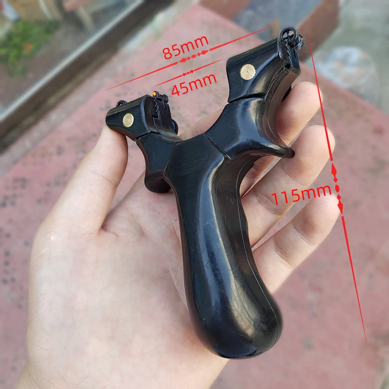 
Metal alloy Rubber Powerful Catapult Hunting Slingshot with red cord 403 