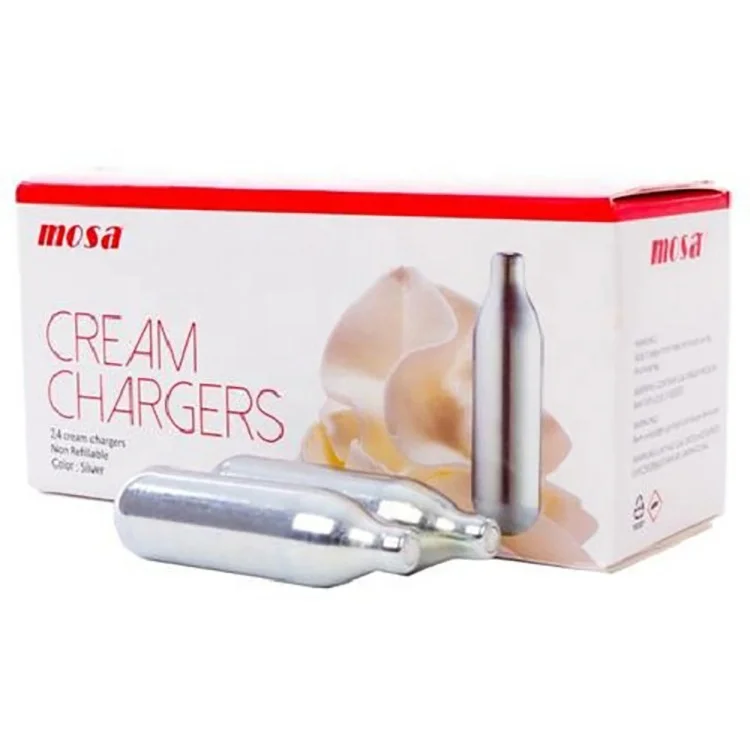 
Made in China chargers and siphons 8g Capacity whipped n2o cream chargers 