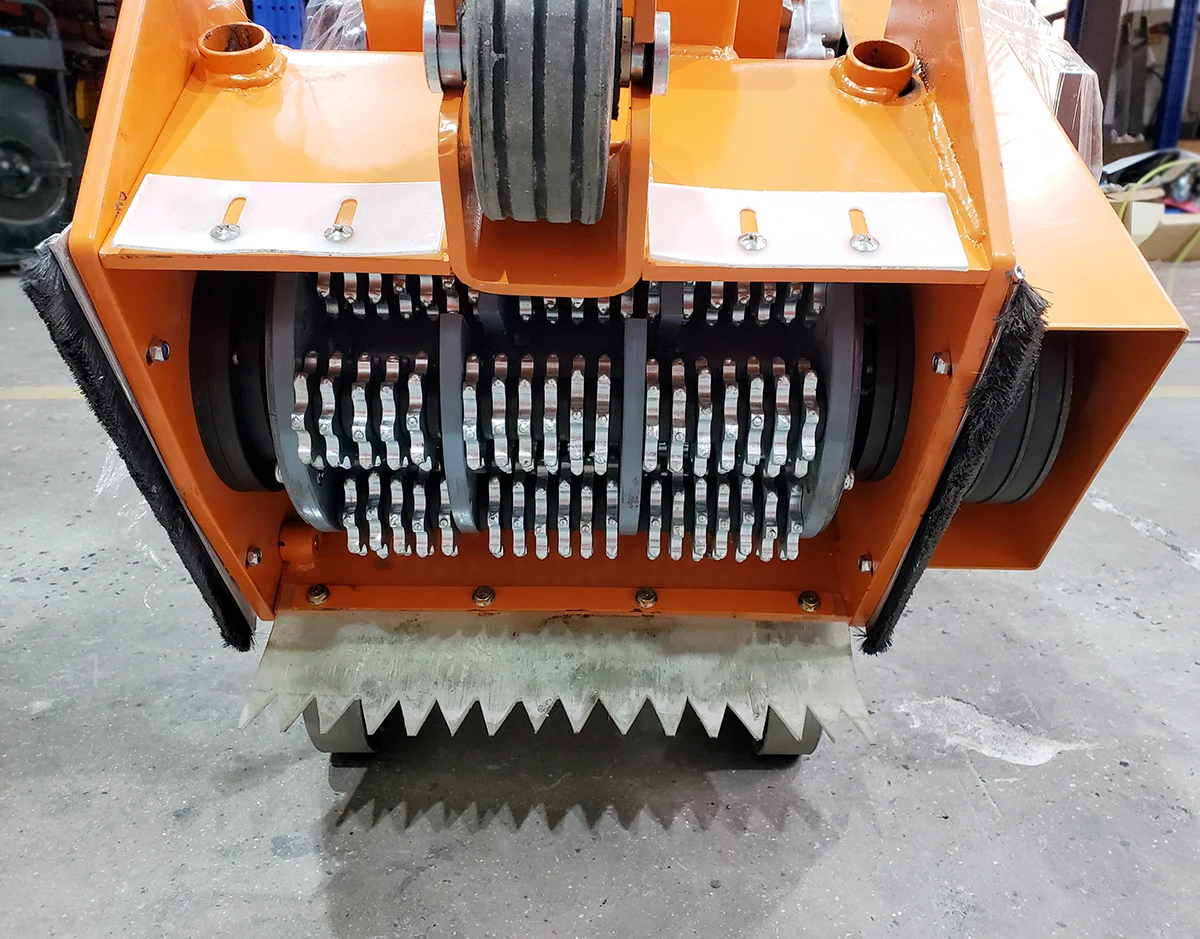 JS250 concrete scarifier machine electric/Gas concrete floor scarifying machine with carifier blade