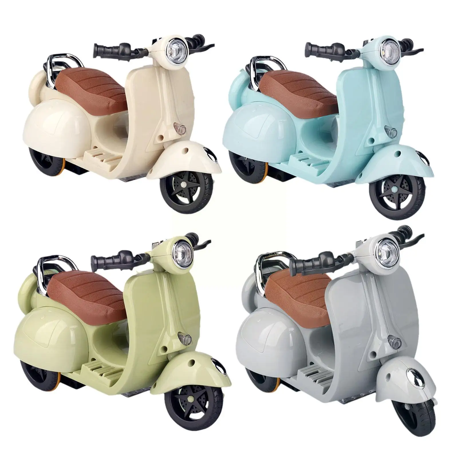 Hamster Stunt Motorcycle Hamster Toys 360 Degree Toy Electric Pet Scooter Light Music Rotating Gifts Supplies