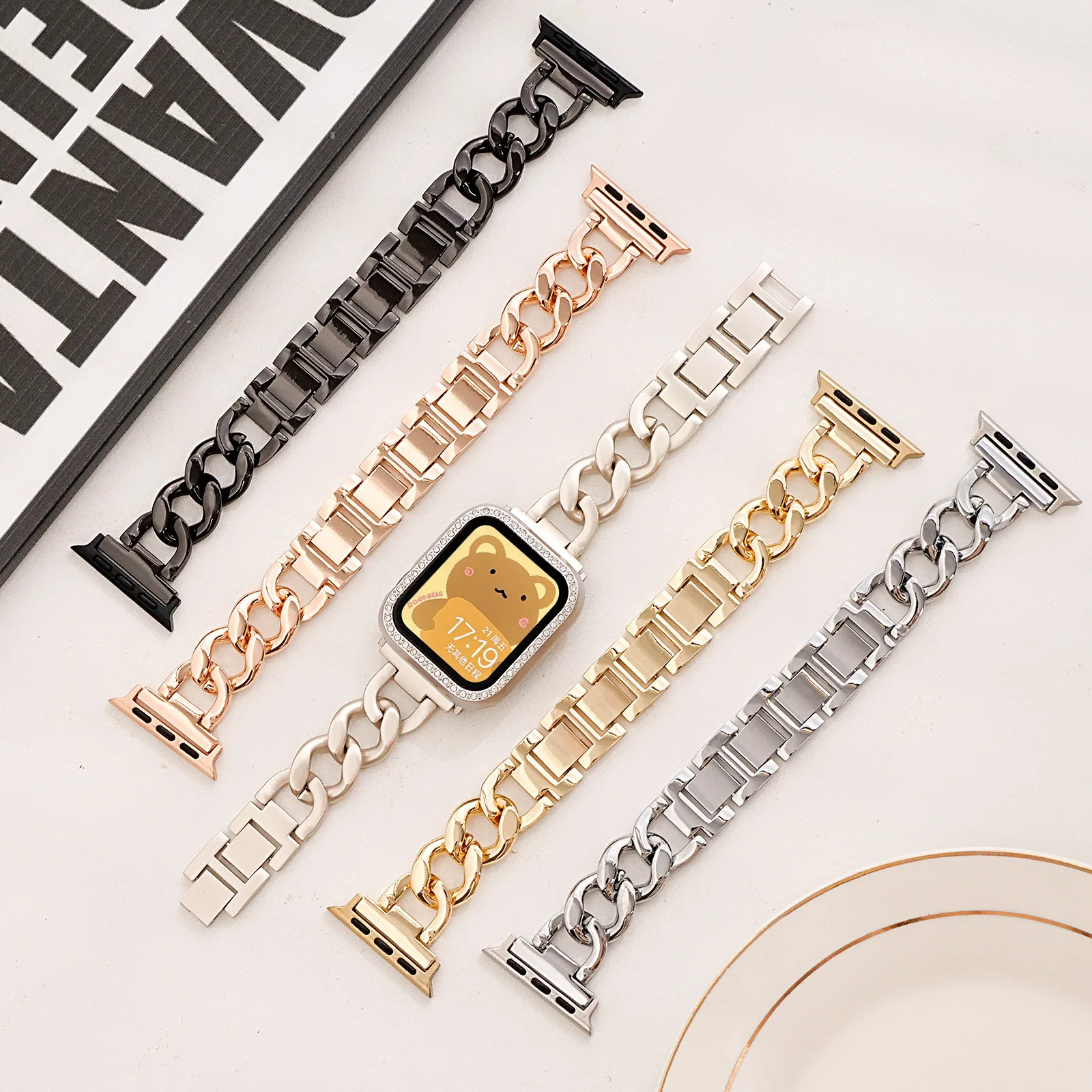 Женские стальные браслеты для IWatch