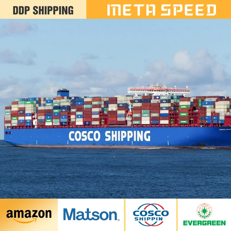 TOP 1 FBA AMAZON door to door service DDP Sea freight forwarder China shipping agent Cost To USA Europe France Canada UK