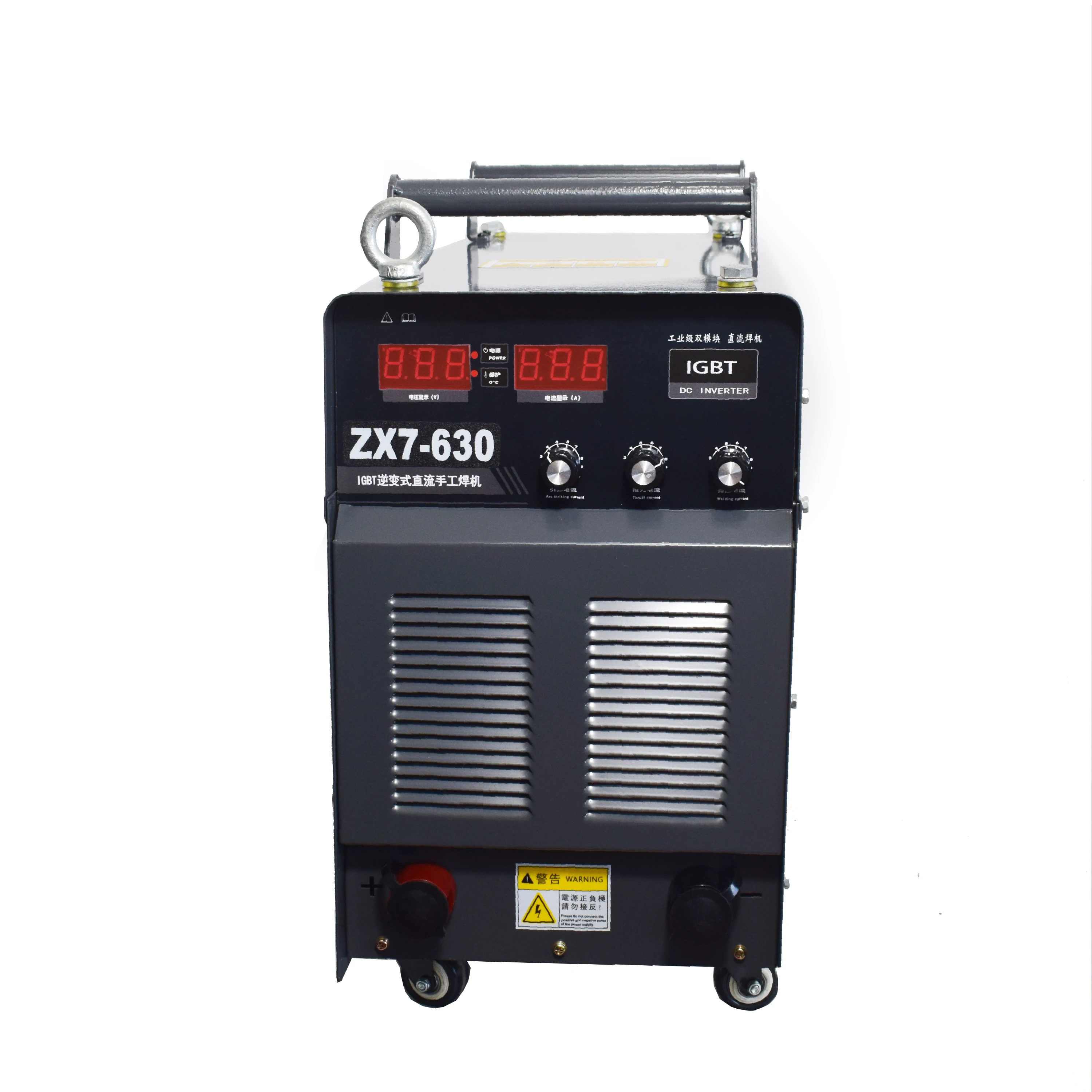 Gowellde 20-630A MMA ARC Welder Machine IGBT Digital Display LCD Hot Start Welding Machine with Electrode Holder