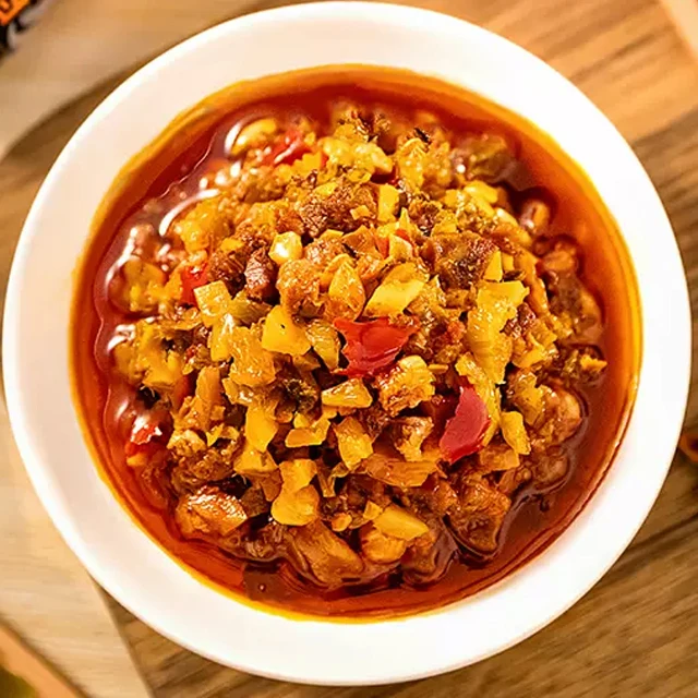 Diced Beef with Bamboo Shoot Instant Food Rice Pasta Condiments 180g Beef Meat Flavor Condiments for cooking sauce