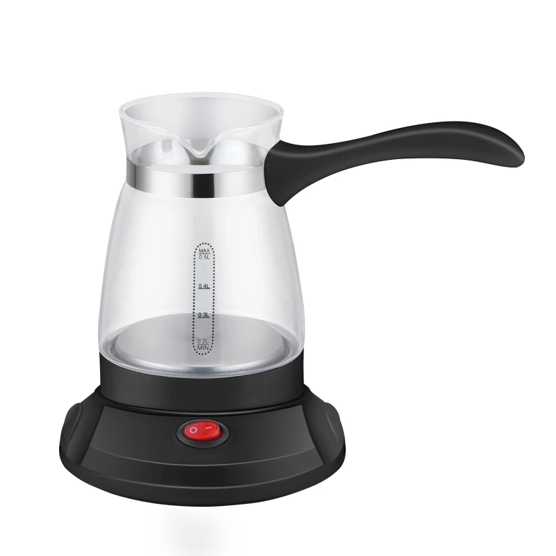 Wholesale Cheap Borosilicate Glass Coffee Pot Mini Portable Turkish Coffee Maker