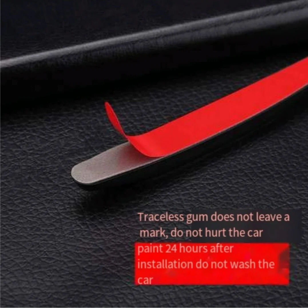 Car Door Side Glue Car Door Anti-Collision Strip/Anti-Scratch Strip Car Door Anti-Collision And Anti-Scratch 4 Pack
