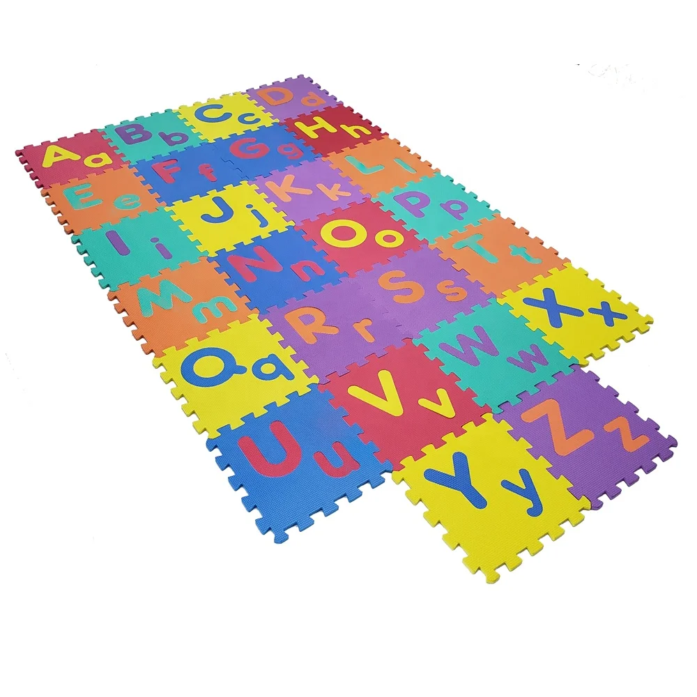 Melors нетоксичные алфавитов образовательная пена детский игровой коврик