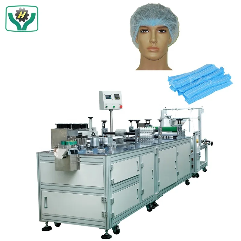 Машина для изготовления шапок для ванны из нетканого пластика