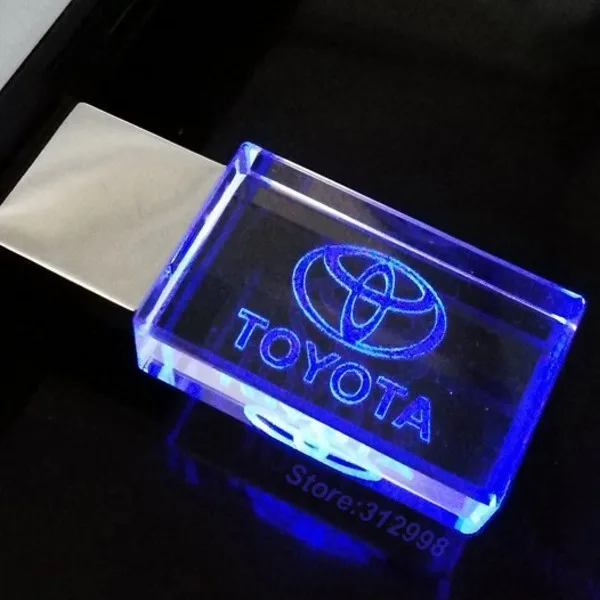 Flash Drive 2.0 Memory Stick Business Gift 64gb 32gb 8gb 4gb  Pendrive 128gb Car Logo USB