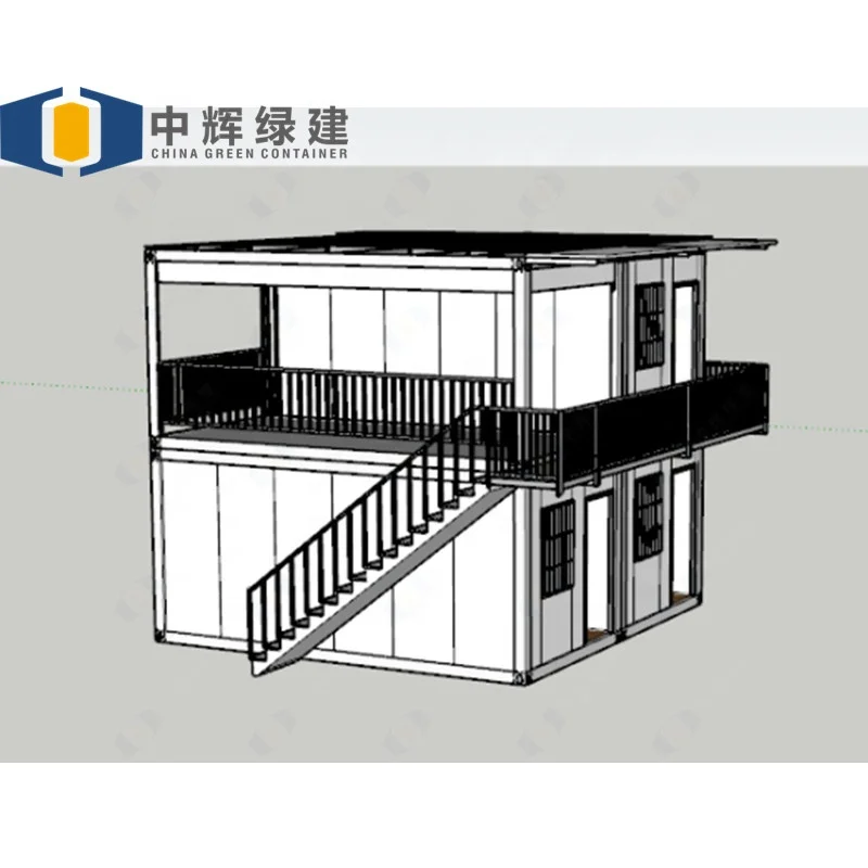CGCH Prefab Houses Container Home Maison Conteneur Amovibl Extensibl Maison Conteneur Pliabl Prix Cheap Sea Containerized Houses