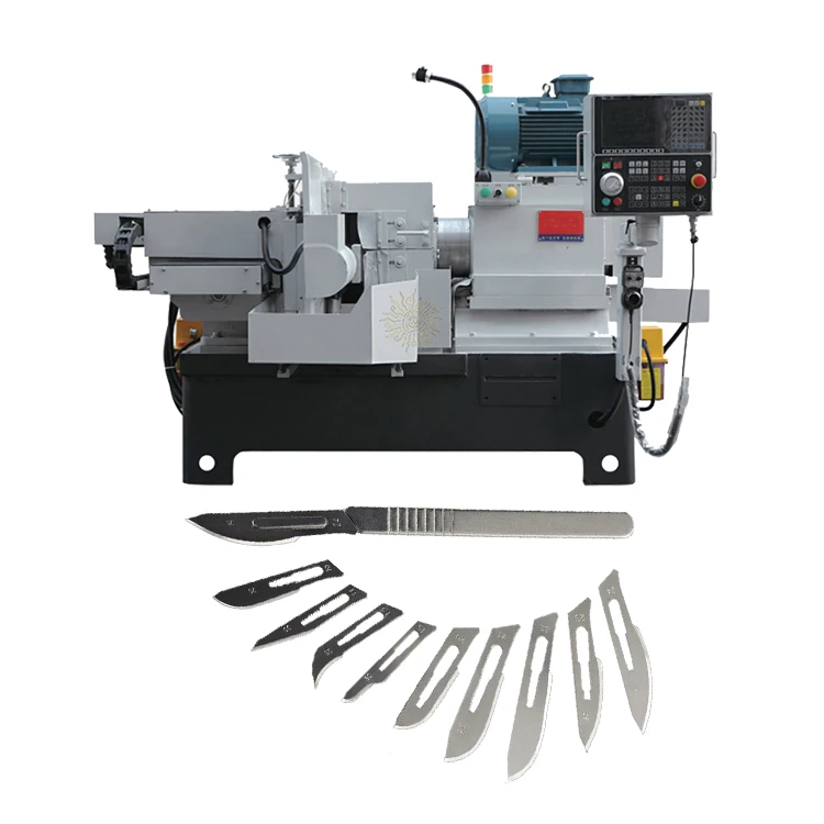 High accuracy 4 axis cnc surgical knife making,kitchen knife edge grinding machine