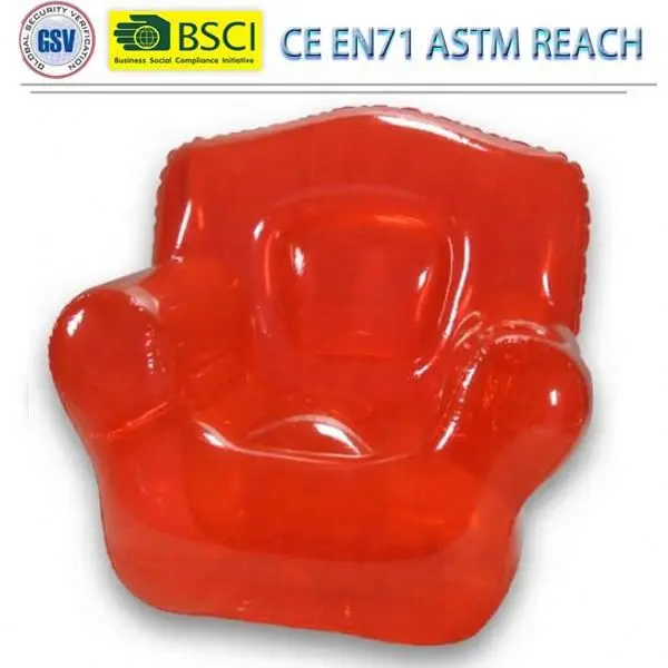 
Inflatable ocean blue inflatable bubble chair 