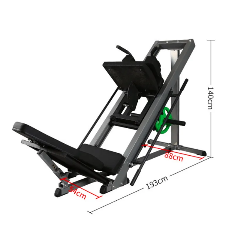 45 degree Hack Squat Machine with function of Leg Press