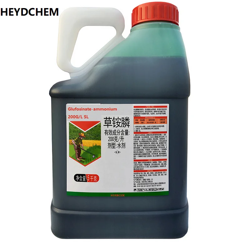
Heydchem Direct Factory Price Glufosinate-ammonium 200 g/L SL Herbicide 