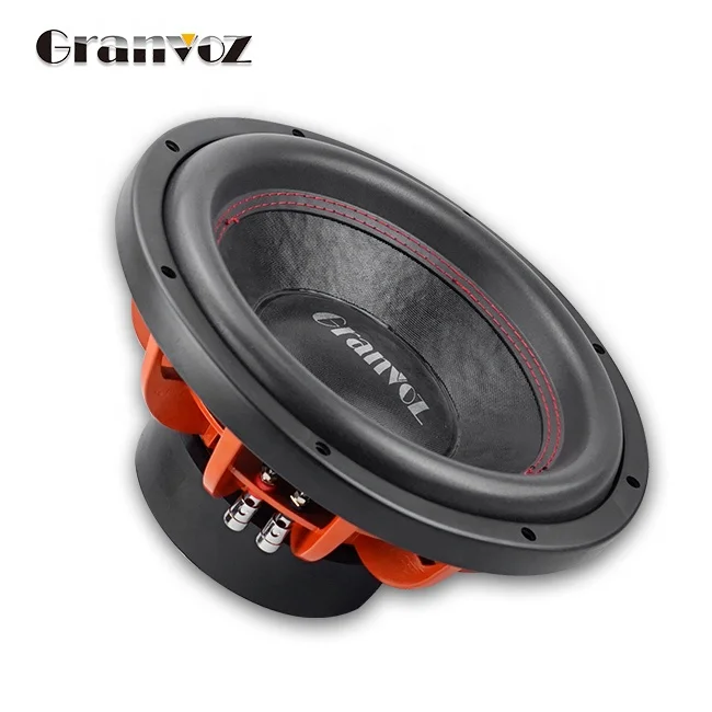 Алюминиевая рамка 1000 Вт двойной 2 Ом аудио 10 дюймов 12 дюймов Автомобильный сабвуфер динамик для грузовика