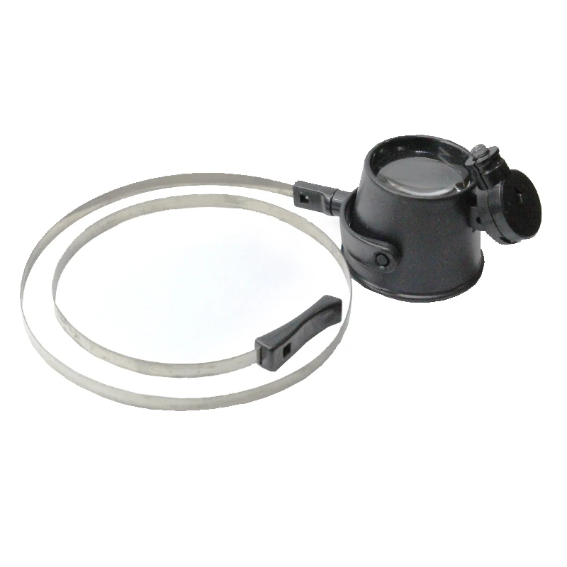 Glasses on head Pocket magnifier High multiples Monocular magnifier Mobile phone watch maintenance