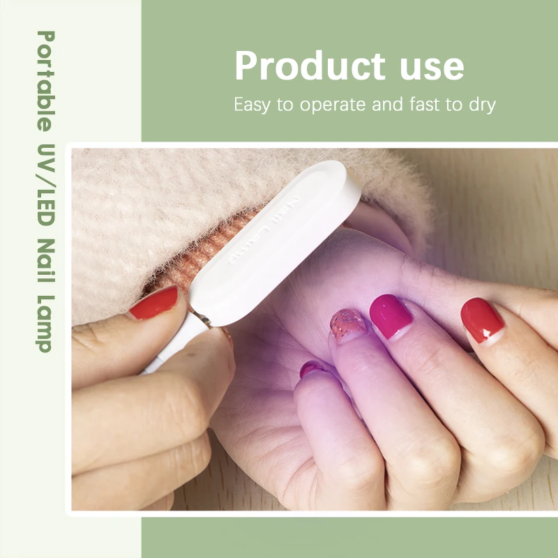 New design F2  portable mini lamp manicure use nail dryer  with use cable