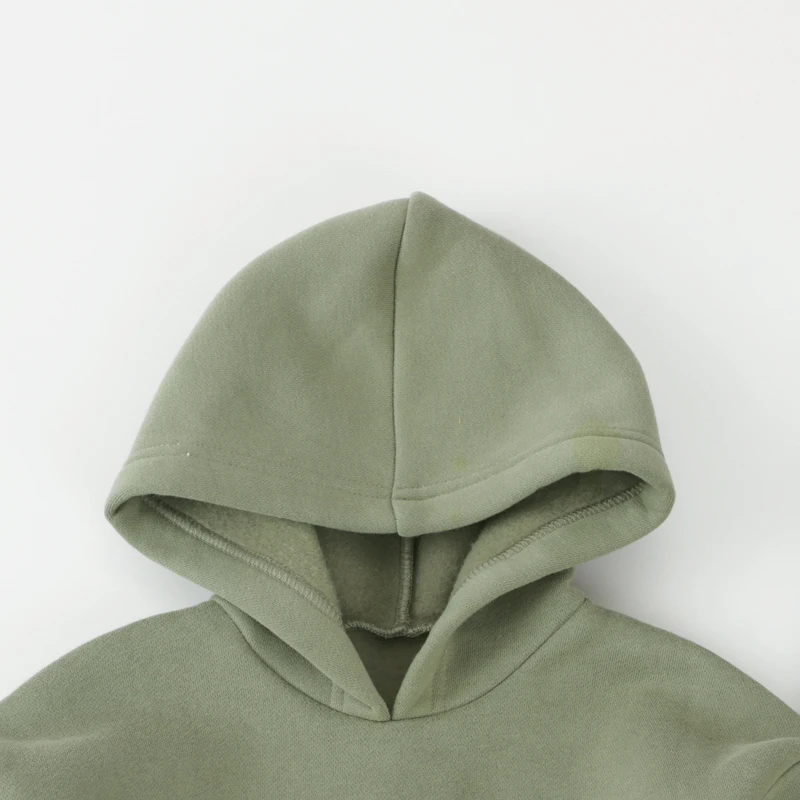 High Quality Boys Clothing Set Winter Hoodie Two Piece Sweatsuit Boys Jogger Set Fleece Cotton Kids Tracksuit