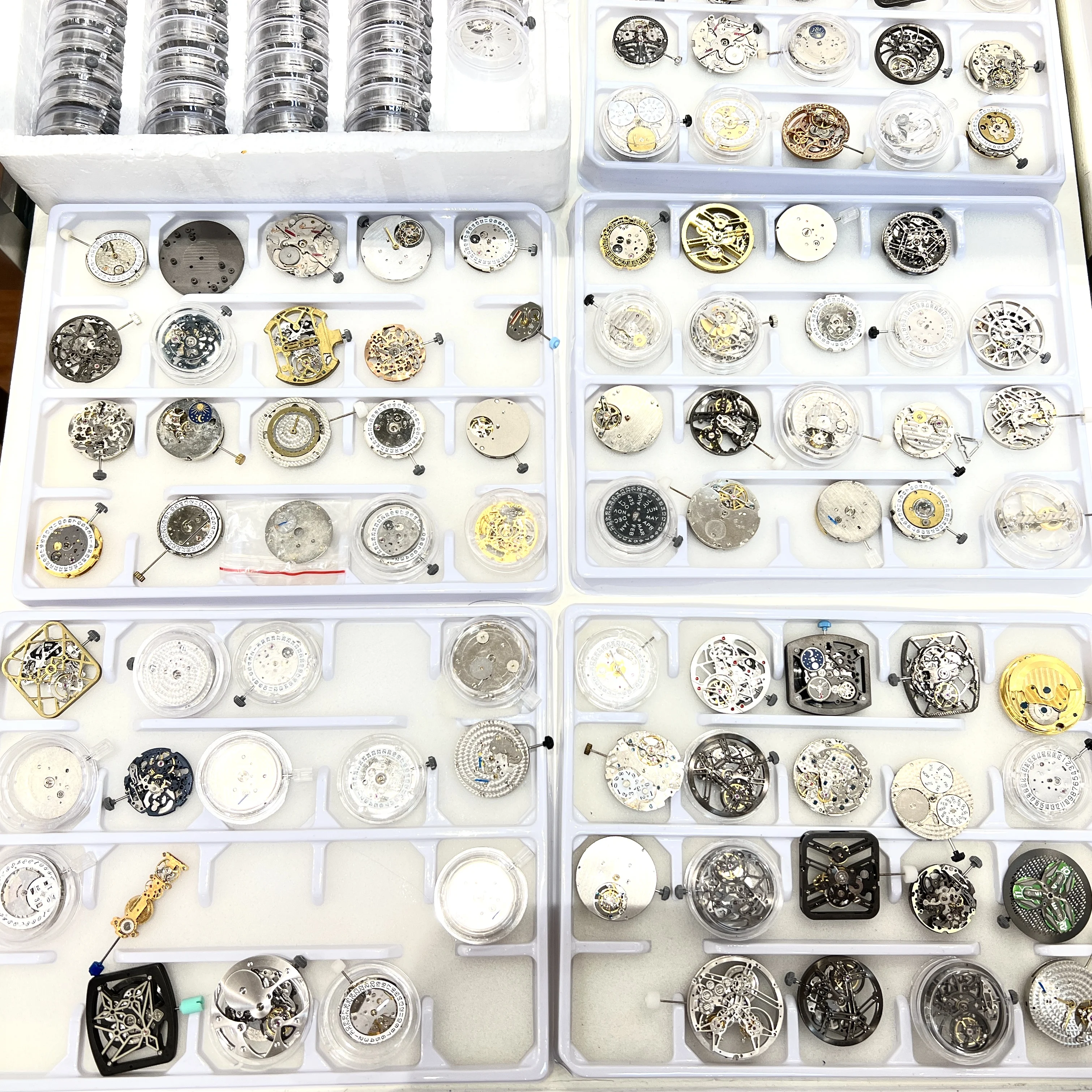 Shanghai OEM Custom Wholesale Luxury Brand Classic Mechanical Tourbillon Automatic Watch Parts 3135 Movement For RX Watch