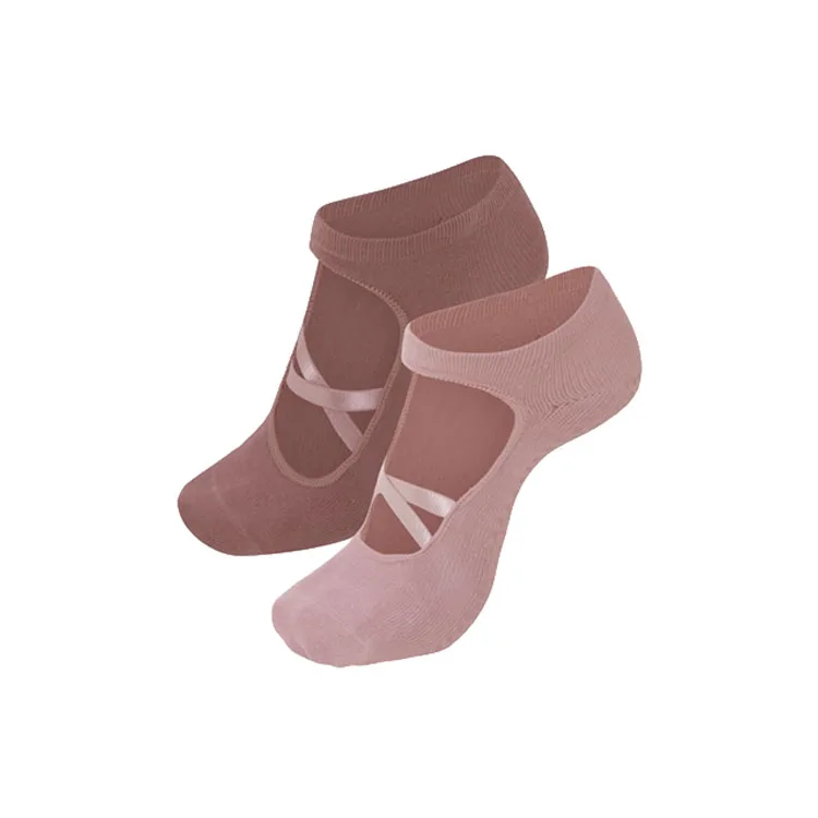 
Quality Guarantee Stylish popular anti slip hot pilates grip yoga socks 